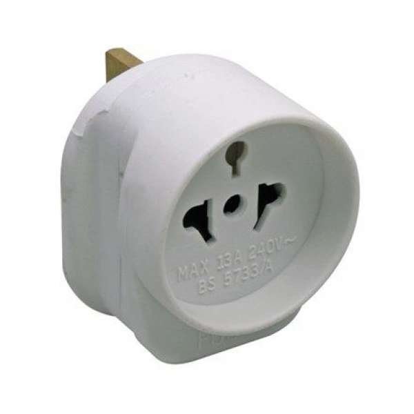Travel Adaptor Visitor to UK - BS5733