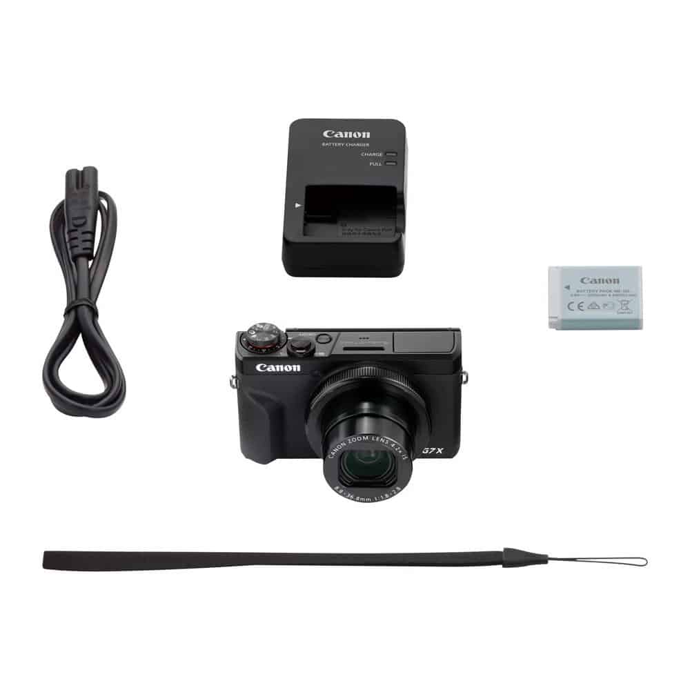 Canon PowerShot G7 X Mark III Compact Camera, Black - bps-tv.co.uk