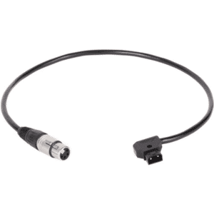 Wooden Camera D-Tap to 4pin XLR Female Straight (20")
