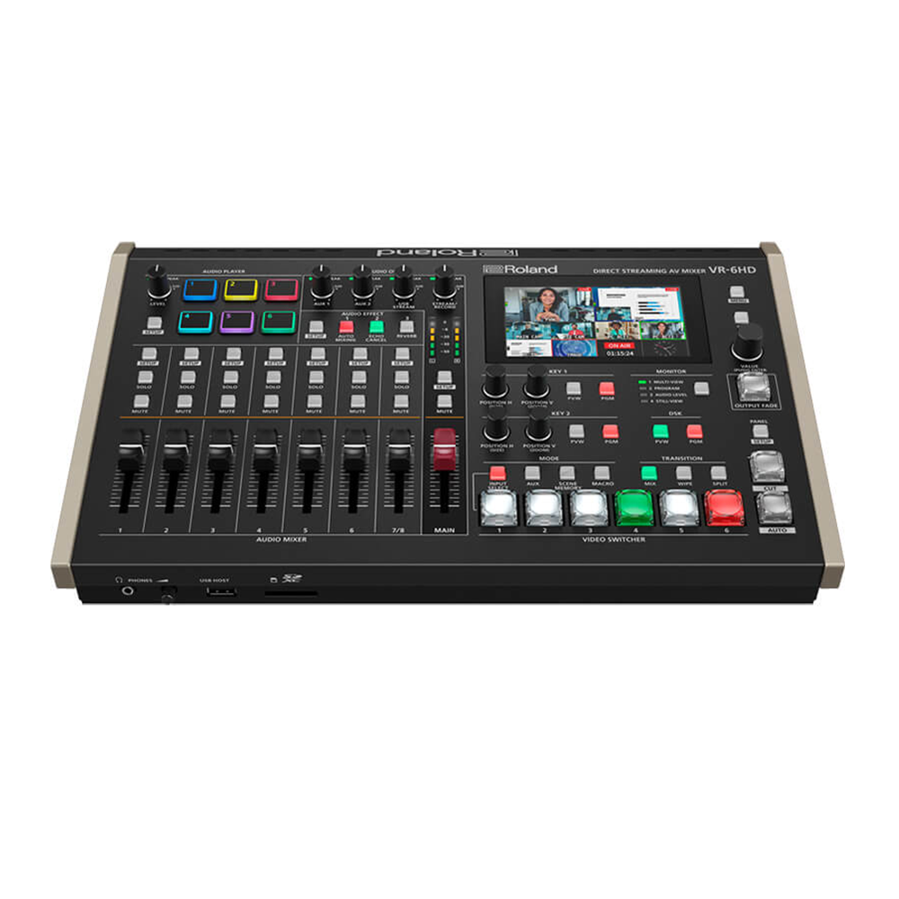 Roland VR-6HD Direct Streaming AV Mixer - Bps-tv.co.uk